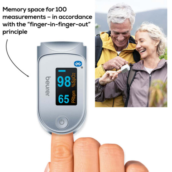 Beurer PO 60 Fingertip Bluetooth pulse oximeter (Germany) bd