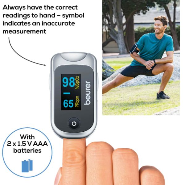 Beurer PO 40 Fingertip Pulse Oximeter (Germany) - Image 2