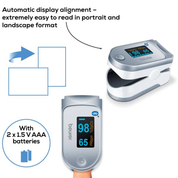 Beurer PO 60 Fingertip Bluetooth pulse oximeter (Germany) - Image 8