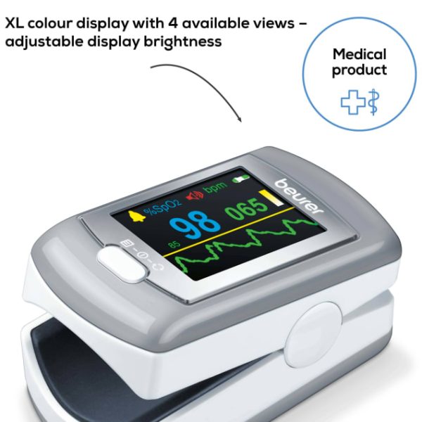 Beurer PO 80 Fingertip Pulse Oximeter (Germany) - Image 3