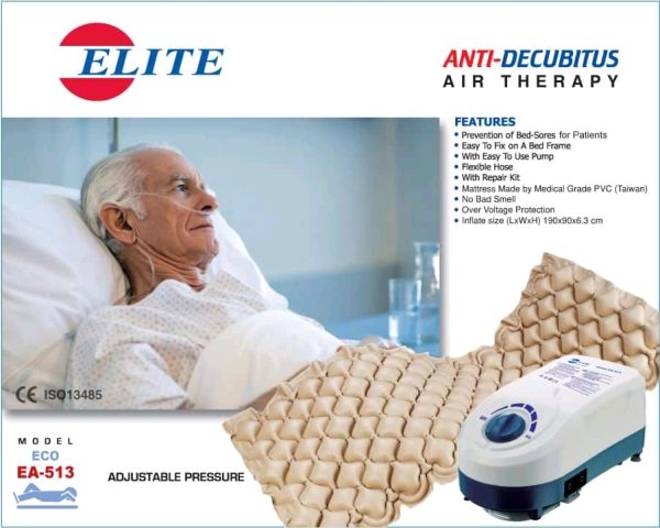 Elite Medical Air Mattress with Pump for patient use for Anti-Bedsore - Image 6