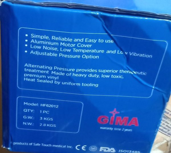 Gima Anti-Bedsore Air Mattress with Alternating Pressure System - Image 3