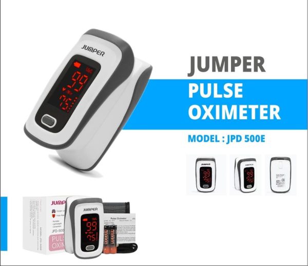 Jumper JPD-500E (LED Version) Fingertip Pulse Oximeter (CE & FDA Approved) - Image 2