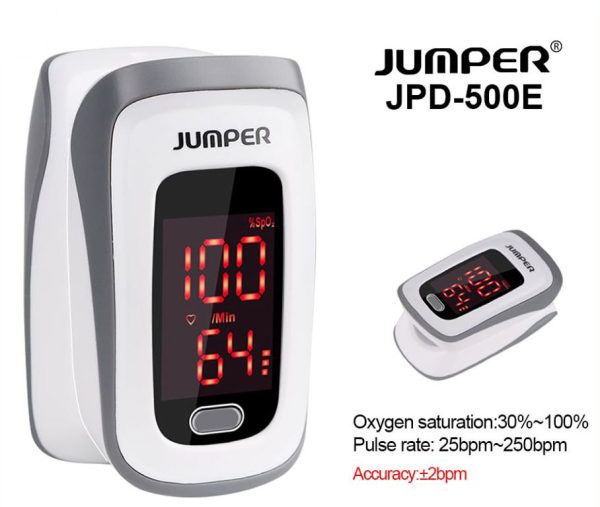 Jumper JPD-500E (LED Version) Fingertip Pulse Oximeter (CE & FDA Approved) - Image 4