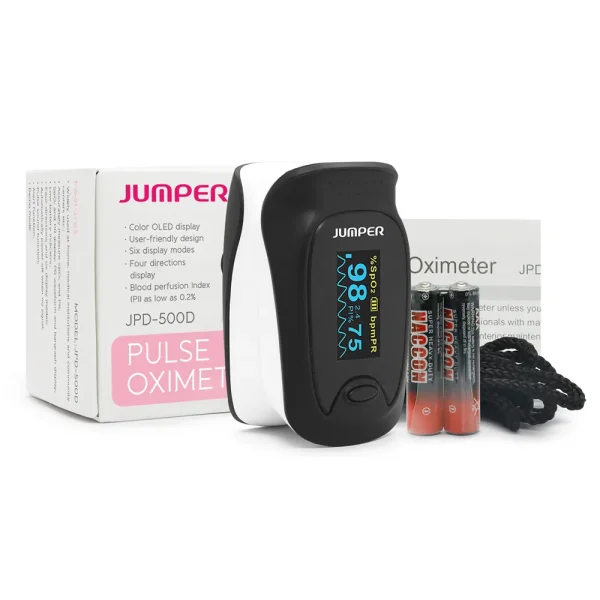 Jumper JPD-500D (OLED Version) Fingertip Pulse Oximeter (CE & FDA Approved) - Image 4