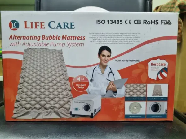 Life Care Alternating Bubble Air Mattress with Adjustable Pump System at lowest price in BD - Image 2