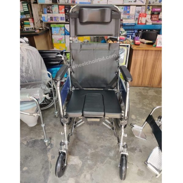 Maxton Sleeping Wheelchair with Commode