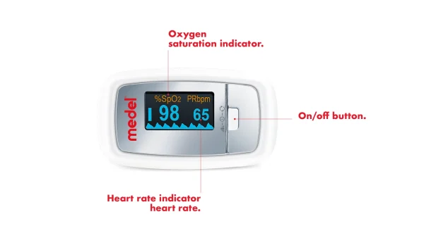 Medel Fingertip Pulse Oximeter PO01 - Image 3