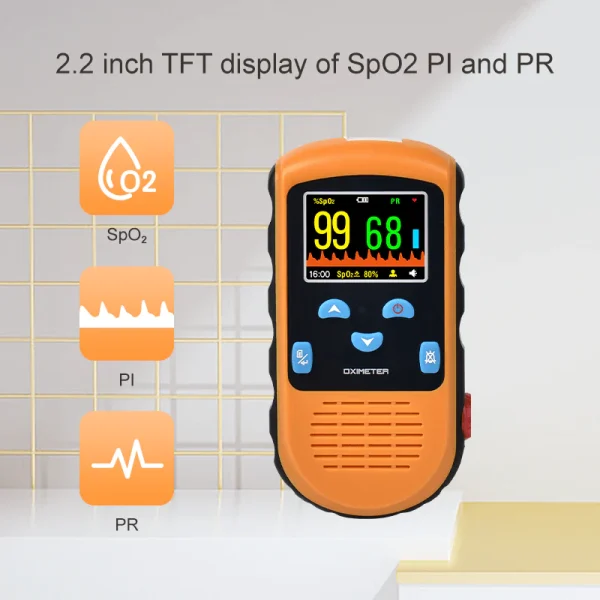 Creative PC-66B Handheld Rechargeable Pulse Oximeter - Image 2