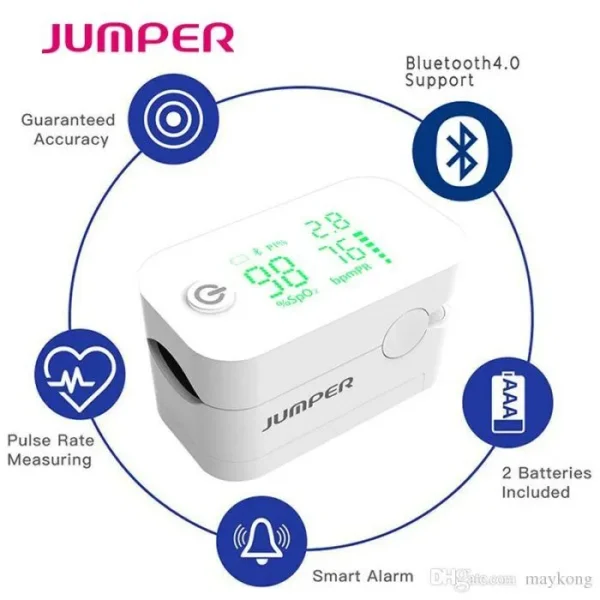 Jumper JPD-500G (LED) Fingertip Pulse Oximeter(CE & FDA Approved) - Image 4