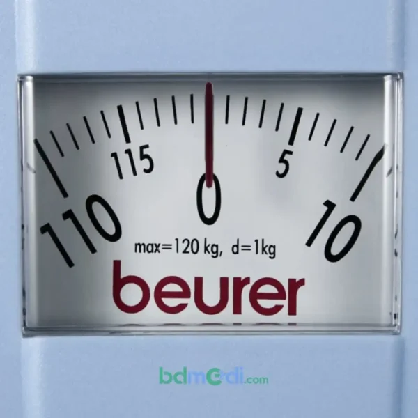 Beurer MS 01 Mechanical Personal Bathroom Scale – Blue - Image 5