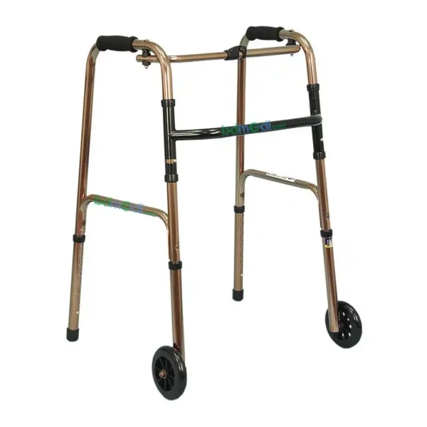 Folding Walker for Adults with Front Wheels (Standard)