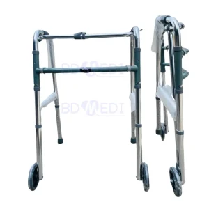 Folding Walker for Adults with Front Wheels (Standard)